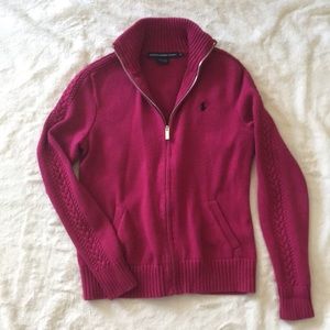 Ralph Lauren Full Zip Sweater